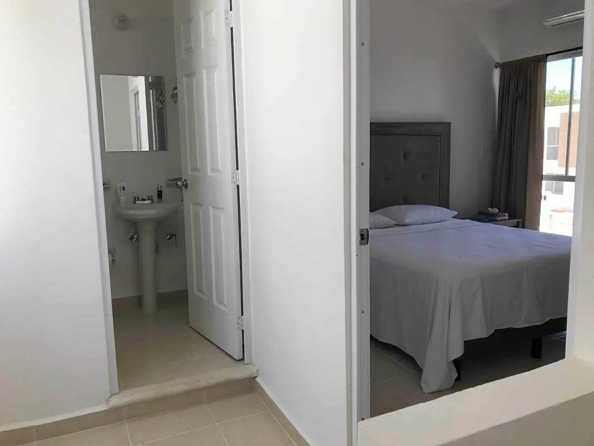منزل للإقامة Casa Limpia Bonita Dos Plantas Para 5 Habitantes En كانكون المكسيك